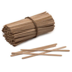 Agitateurs en bois, sans plastique zeapack