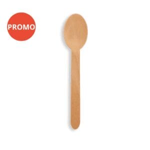 Cuillère en bois sans plastique Certifié FSC