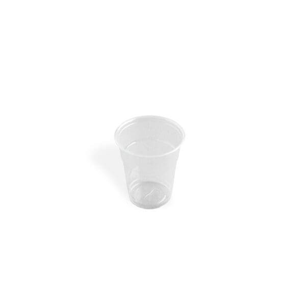 verre transparent en matière végétale 20 cl
