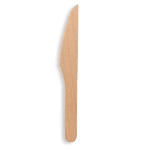 couteaux en bois jetable