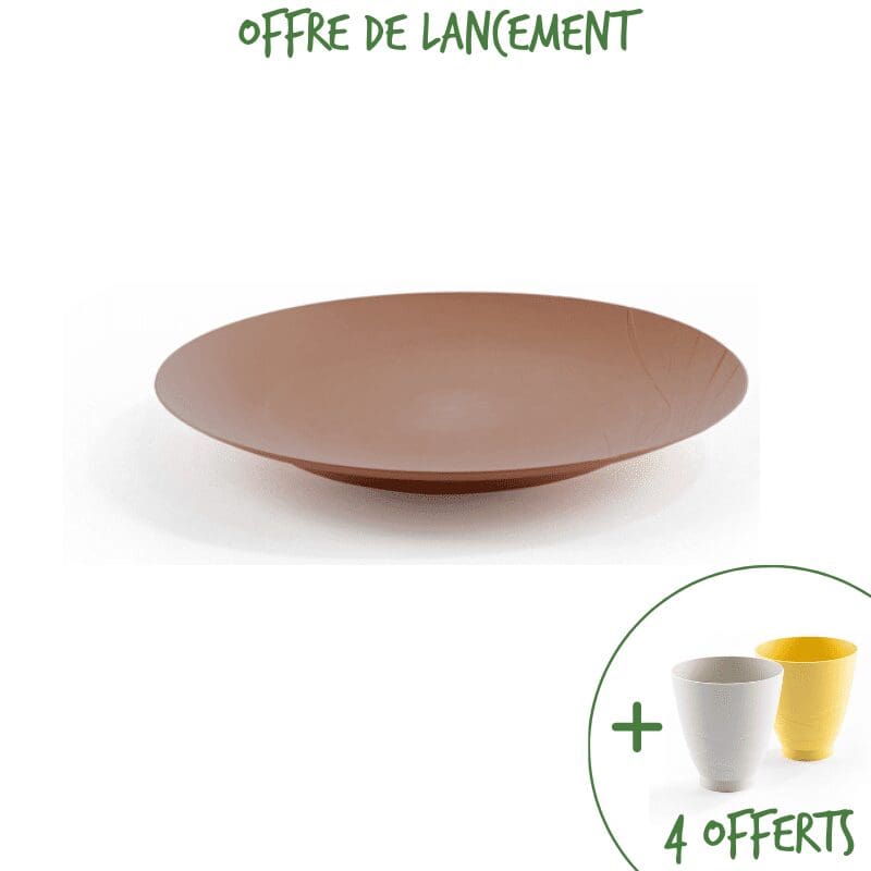 Service Vaisselle Plastique Réutilisable 150 Pièces Or Rose - Anniversaire, Mariage, Fêtes