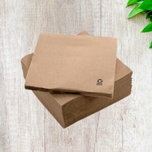 Serviettes en papier jetables et biodégradables