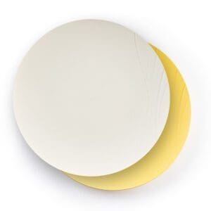 Assiette plate réutilisable sans Pétrole Bréhat Duo 2 pièces
