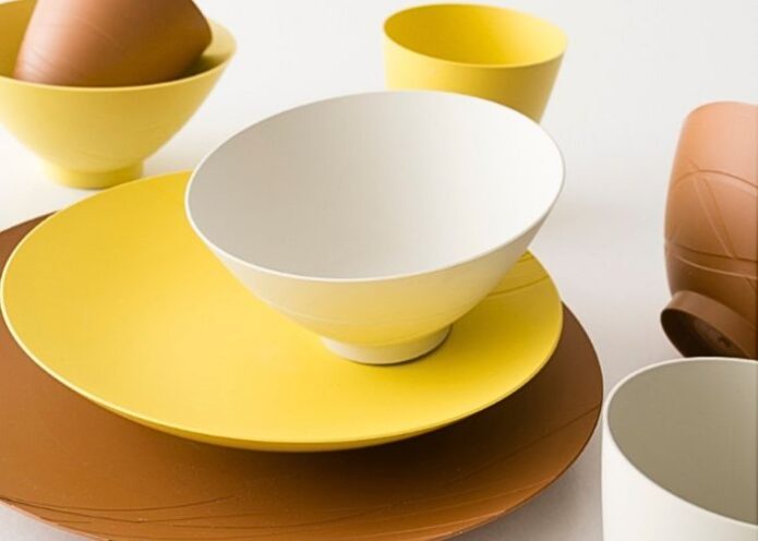 Vaisselle réutilisable sans plastique fossile