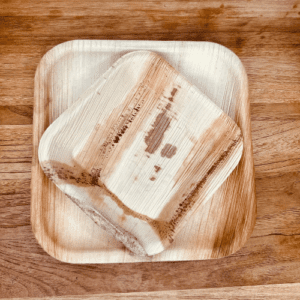 Assiettes en feuille de palmier