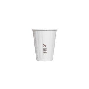 gobelet compostable blanc 240 ml